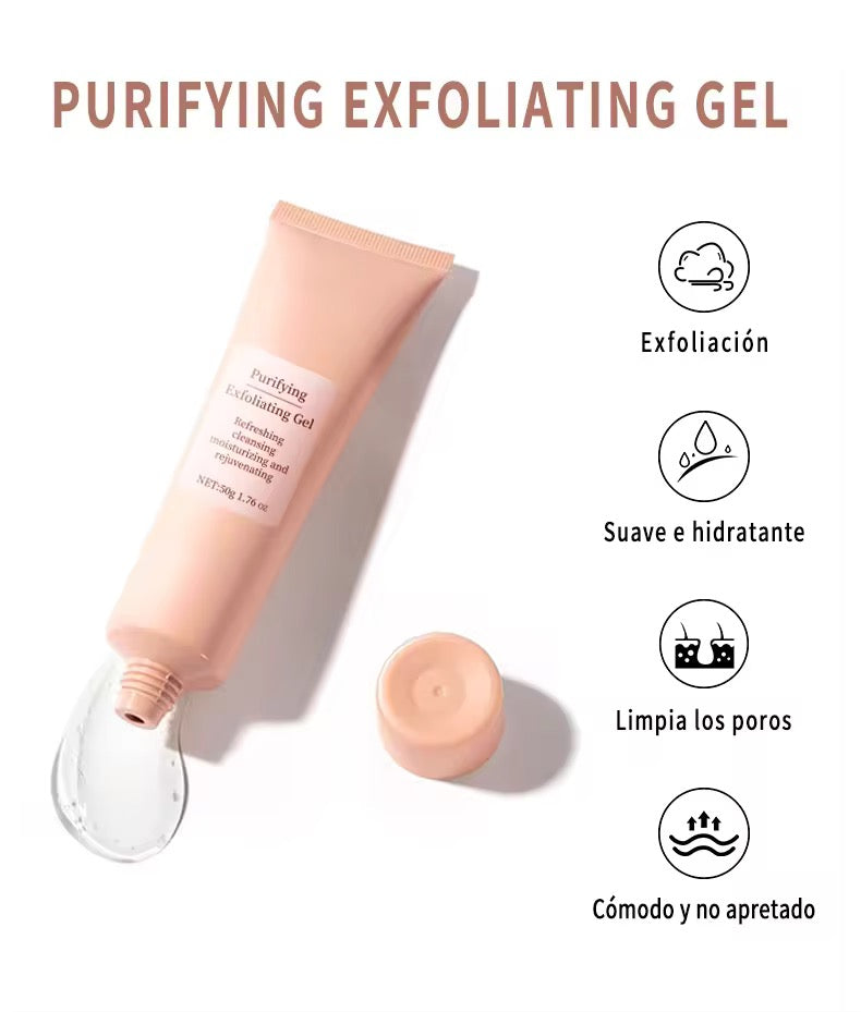 OEM Exfoliating Gel 50g Deep Cleansing for Face Gentle Peeling for Dead Skin Facial and Body Scrub Mud-Removing Treasure