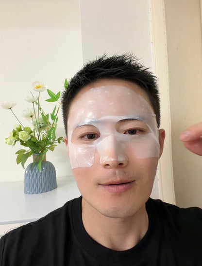 OEM Private label Moisturizing Hydrating Overnight Sleeping Sheet Real Deep Female Whitening Bio Collagen Deep Face Mask