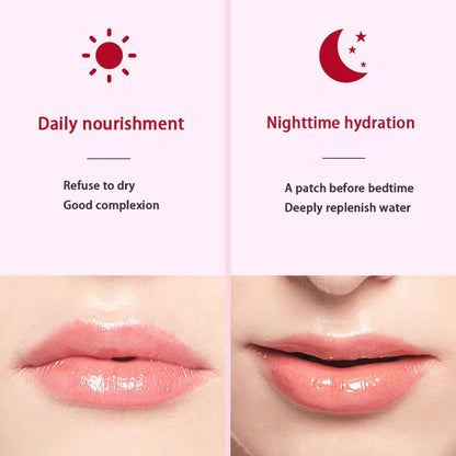 OEM/ODM Crystal Collagen Hydrogel Lip Mask Monolithic Moisturizing, Moisturizing and Skin Removing for Women's Lip Care