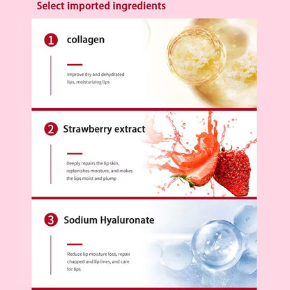 OEM/ODM Crystal Collagen Hydrogel Lip Mask Monolithic Moisturizing, Moisturizing and Skin Removing for Women's Lip Care