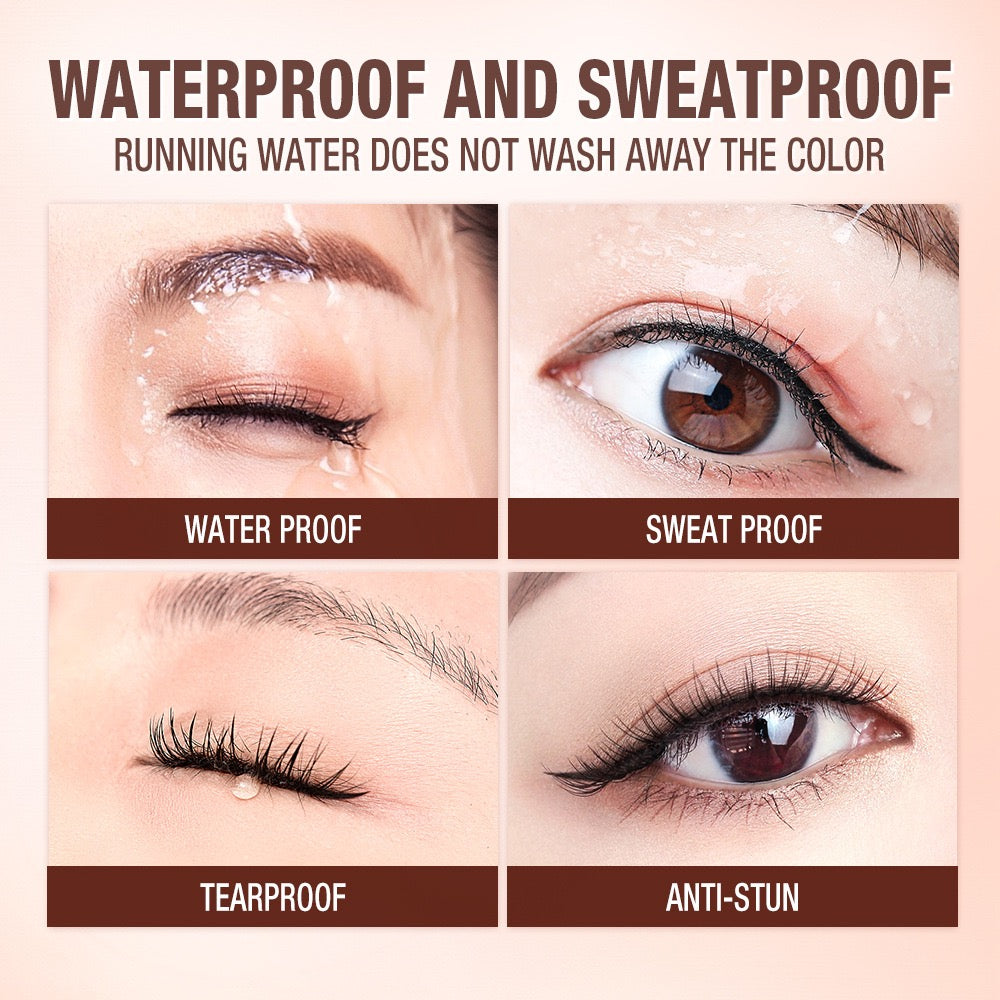 OEM Cosmetics China Gold Liquid Eyeliner Pen Superfine Brush Tip Lasting Waterproof Gel Eye Makeup