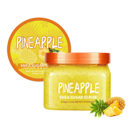 Cross-Border Foreign Trade Full English Body Scrub Gentle Exfoliating Sugar Bath Salt Cream for Salt and Sugar Bath