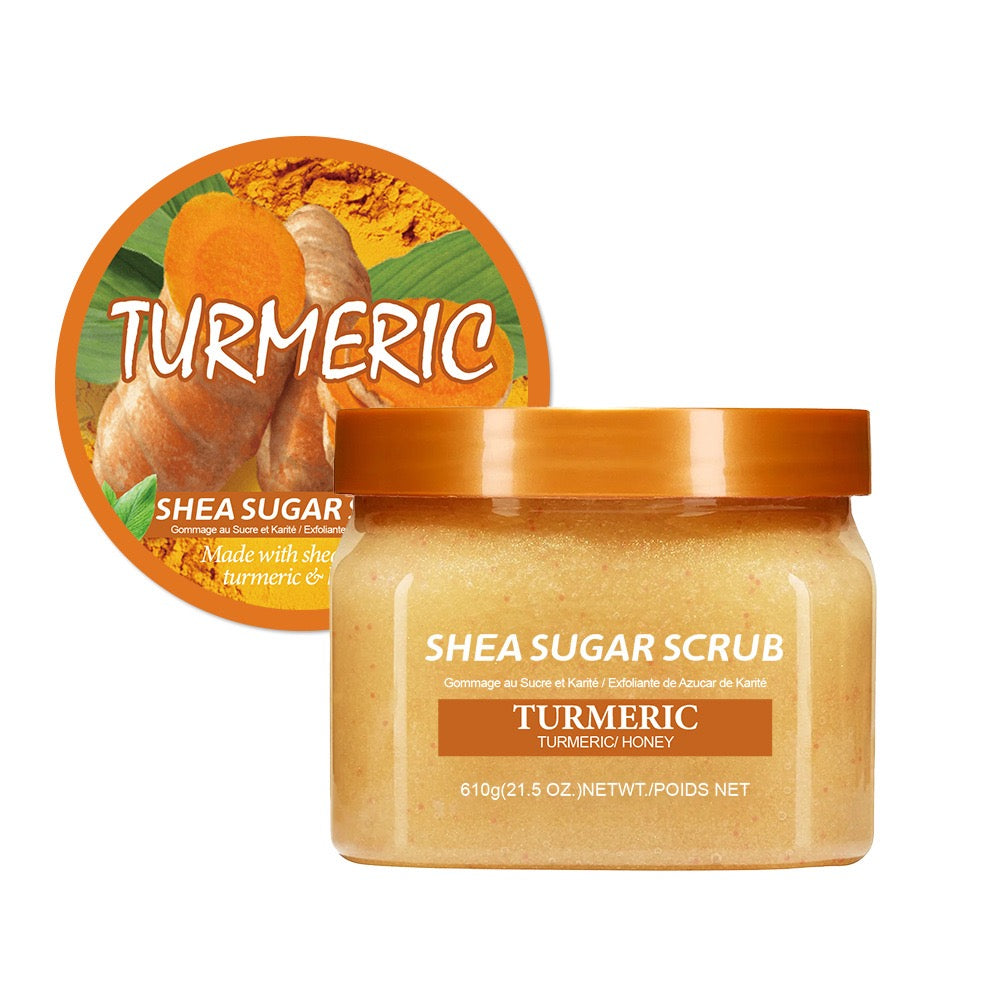 Cross-Border Foreign Trade Full English Body Scrub Gentle Exfoliating Sugar Bath Salt Cream for Salt and Sugar Bath