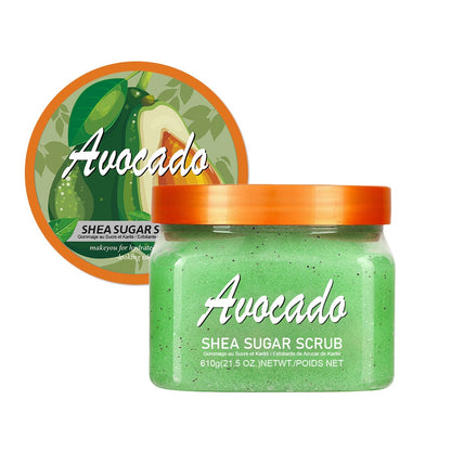 Cross-Border Foreign Trade Full English Body Scrub Gentle Exfoliating Sugar Bath Salt Cream for Salt and Sugar Bath