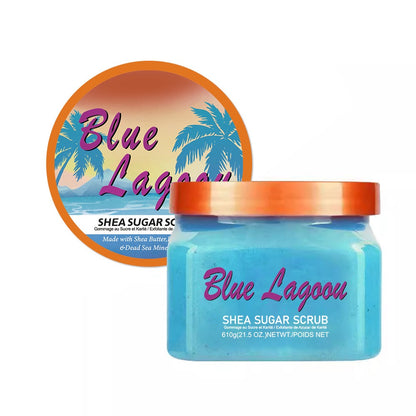 Cross-Border Foreign Trade Full English Body Scrub Gentle Exfoliating Sugar Bath Salt Cream for Salt and Sugar Bath