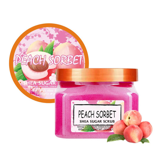 Cross-Border Foreign Trade Full English Body Scrub Gentle Exfoliating Sugar Bath Salt Cream for Salt and Sugar Bath