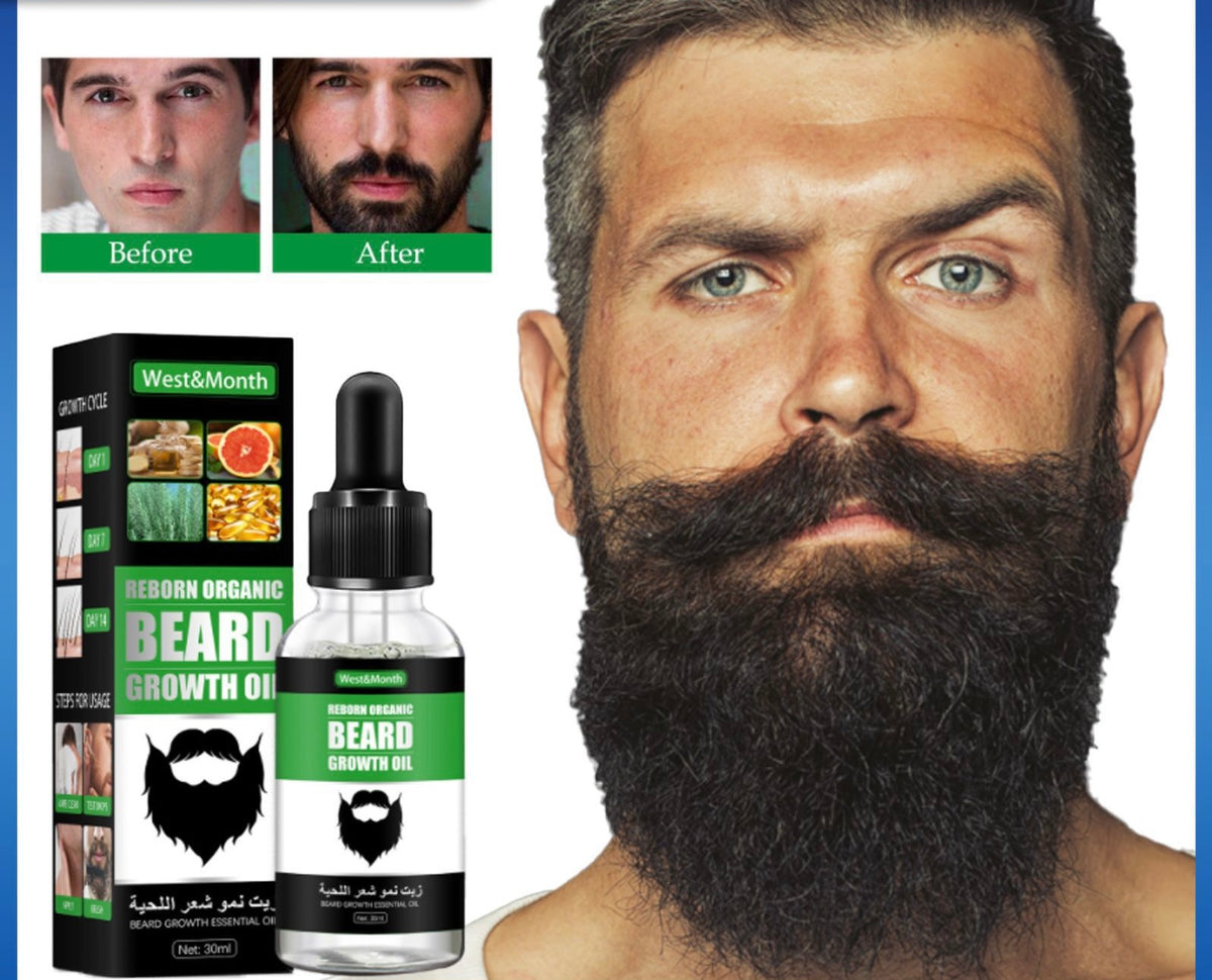 OEM/ODM Men's Beard Growth 30ml Promote Beard Chest Hair Growth Nourishing