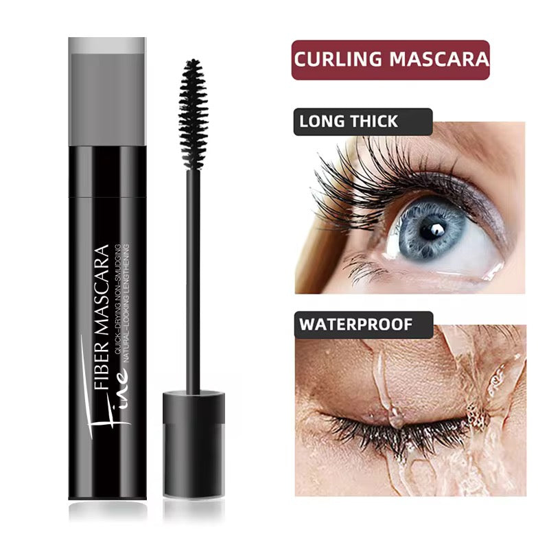 OEM/ODM private label 4D fiber long curly thickened quick-drying waterproof long-lasting styling Liquid mascara for women