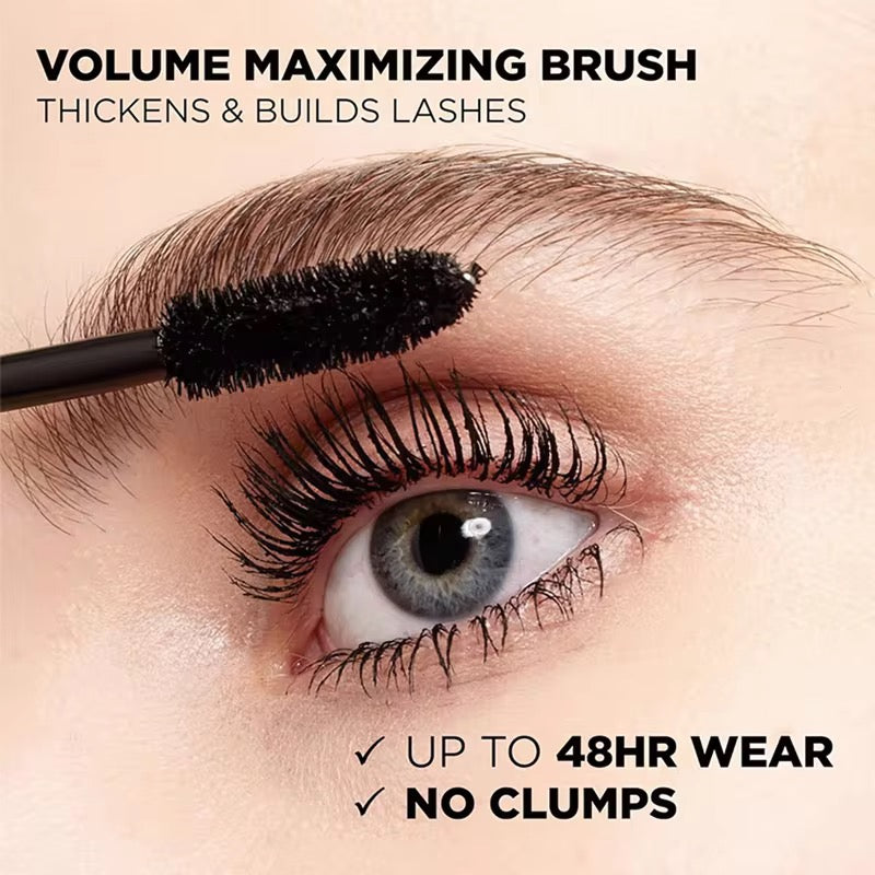 OEM/ODM private label 4D fiber long curly thickened quick-drying waterproof long-lasting styling Liquid mascara for women