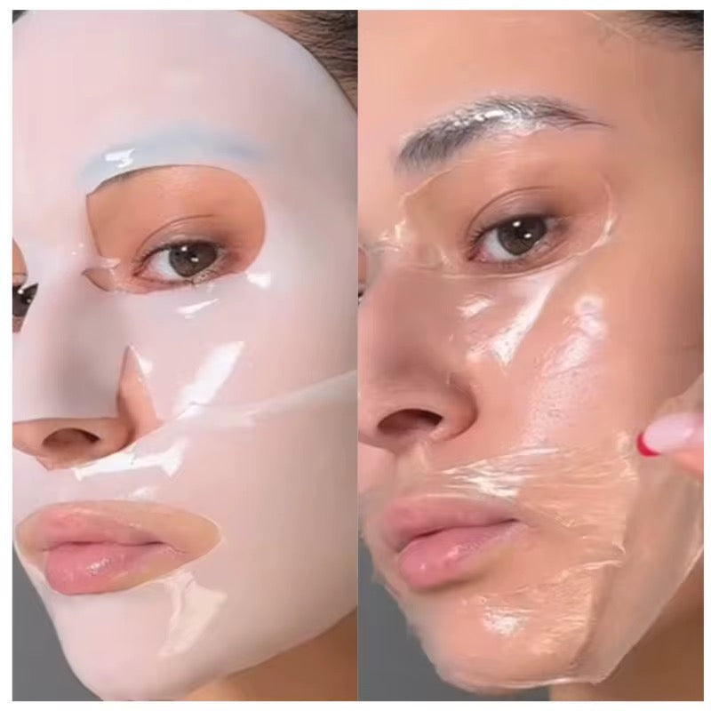 OEM Private label Moisturizing Hydrating Overnight Sleeping Sheet Real Deep Female Whitening Bio Collagen Deep Face Mask