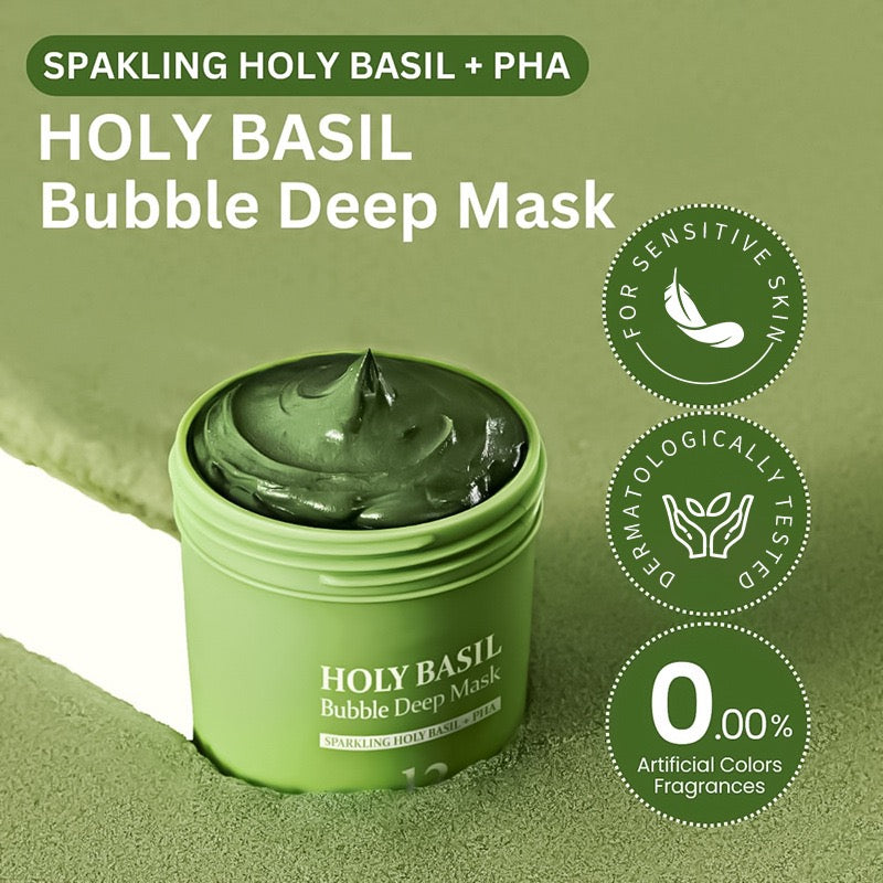bubble deep cleaning facial mask reduce refine pores OEM skin care factory