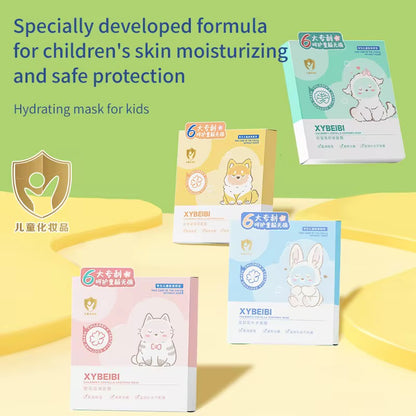 Wholesale Ingredient Safety Natural Organic Calendula Moisturizing Kids Baby Children'S Facial Mask