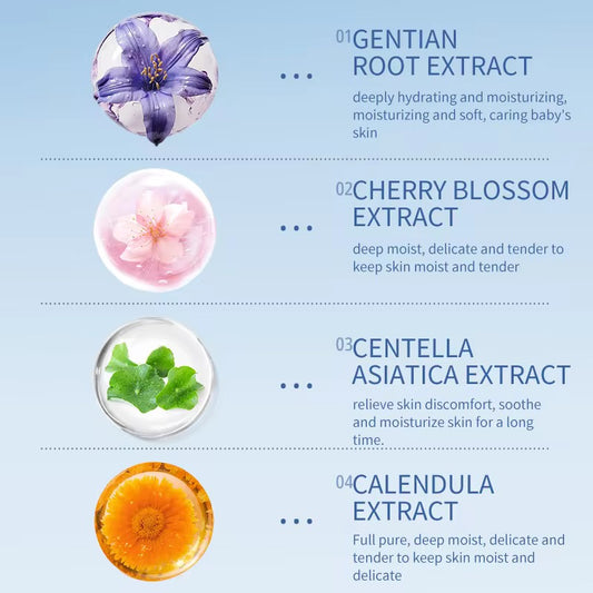 Wholesale Ingredient Safety Natural Organic Calendula Moisturizing Kids Baby Children'S Facial Mask