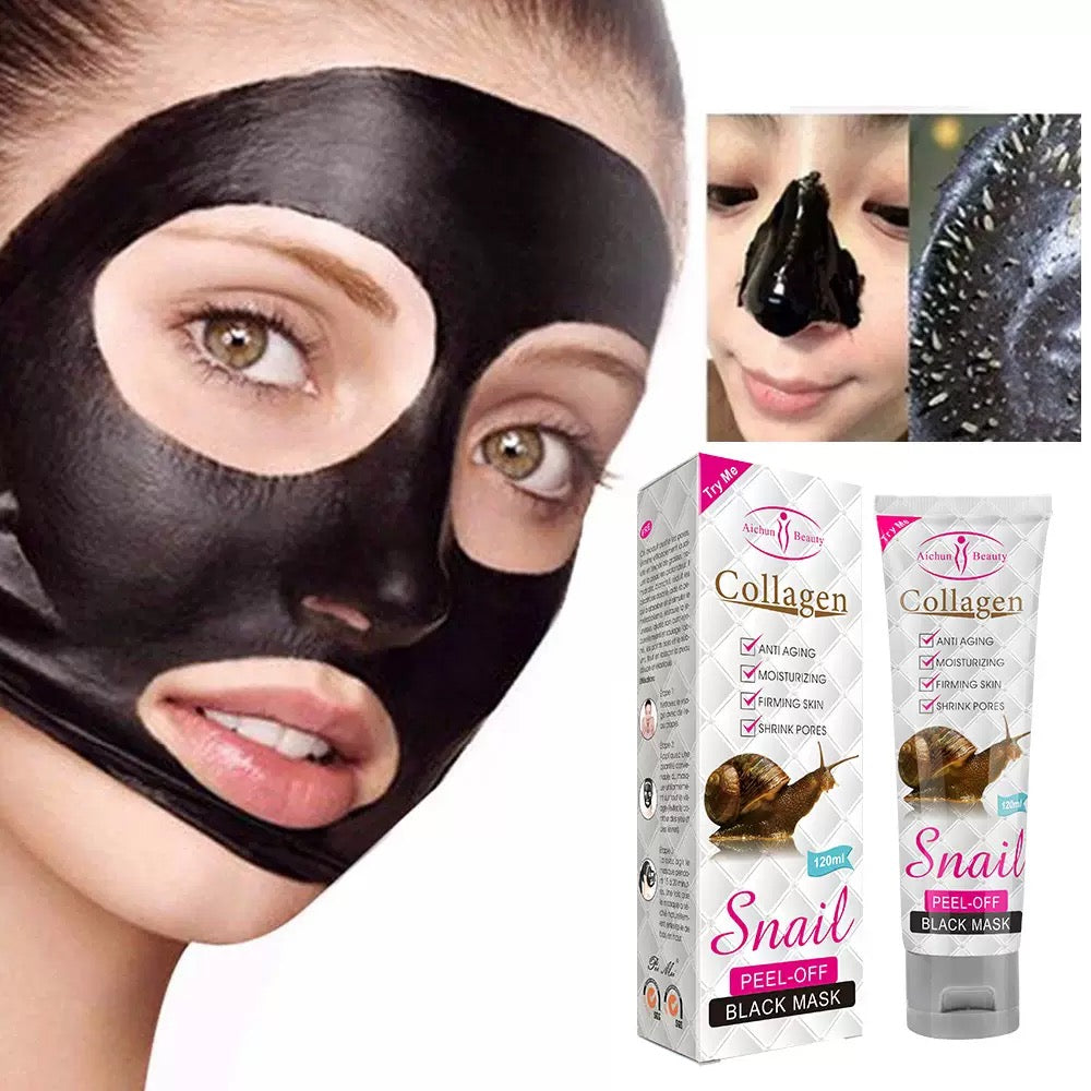 OEM/ODM Blackhead Remover Deep Cleaning Oil Control Facial Mask Hot Sale Popular Bamboo Charcoal Black Peel Off Mud Face Mask