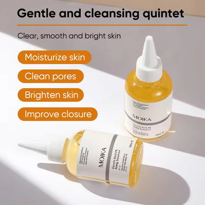 Hot Wholesale OEM/ODM Customized 7% Glycolic Acid Toner Fruit Acid Exfoliating Serum Soothing Brightening Beauty Skin Care