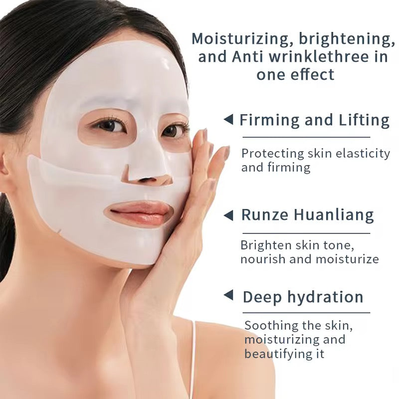 OEM Wholesale 5 Pieces Per Box Deep Collagen Anti Wrinkle Lifting Mask Hydrating Pore Minimizing Firming for Face Care