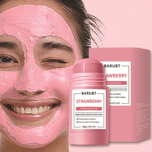 OEM/OBM popular wiping facial mask 40g facial skin care deep cleaning blackhead reducing acne pore cleaning mud stick