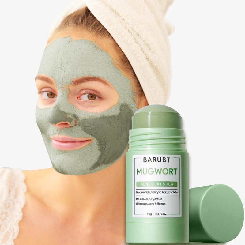 OEM/OBM popular wiping facial mask 40g facial skin care deep cleaning blackhead reducing acne pore cleaning mud stick