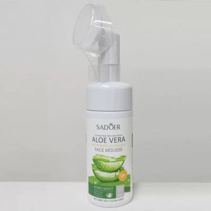 Custom OEM Deep Oil Control Acne Removing Cleanser with Brush Foam Facial Cleanser 120ml Mild Pore Cleaning Facial Care Mousse