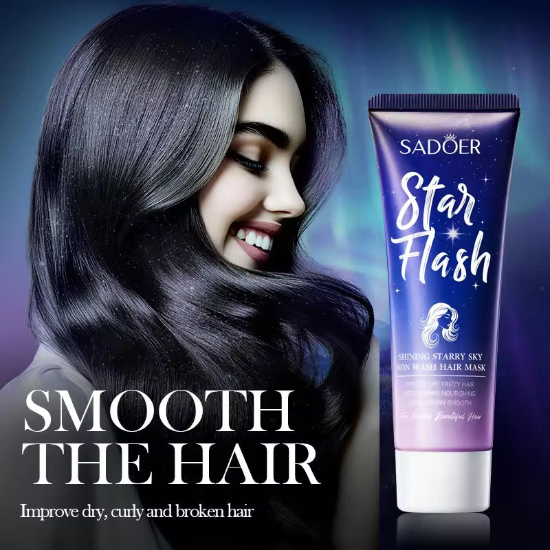 Shampoo-Free Mask Moisturizes Hair Nourishes Hair Makes It Hydrated and Smooth