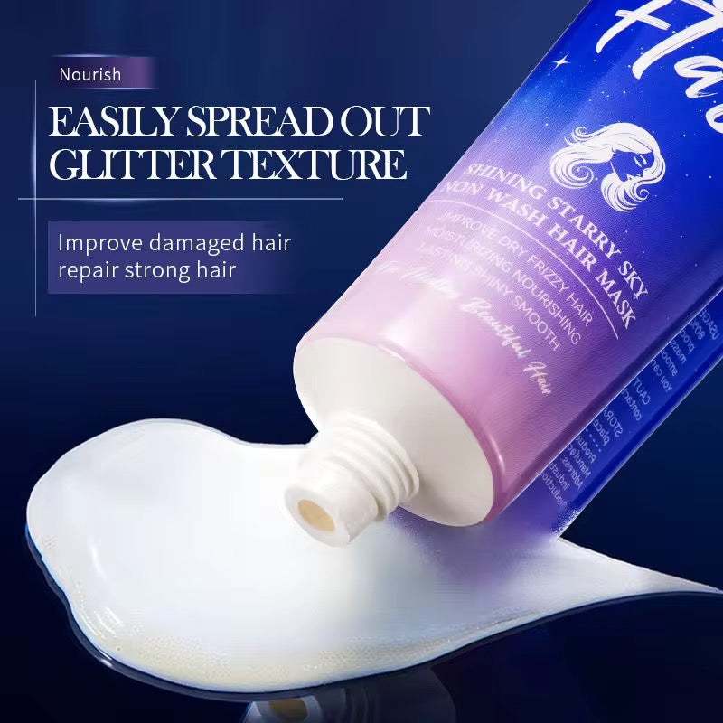Shampoo-Free Mask Moisturizes Hair Nourishes Hair Makes It Hydrated and Smooth