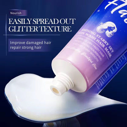 Shampoo-Free Mask Moisturizes Hair Nourishes Hair Makes It Hydrated and Smooth