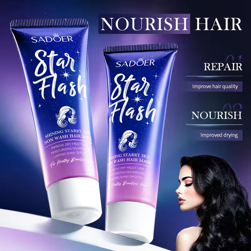 Shampoo-Free Mask Moisturizes Hair Nourishes Hair Makes It Hydrated and Smooth