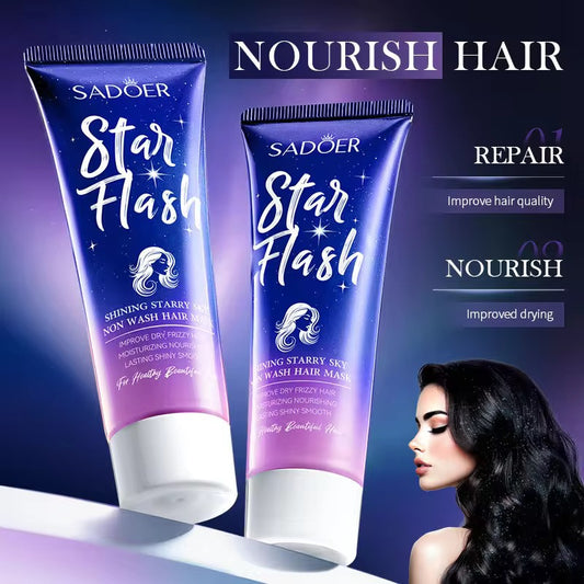 Shampoo-Free Mask Moisturizes Hair Nourishes Hair Makes It Hydrated and Smooth