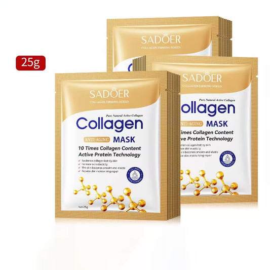 Wholesale Cheap Face & Body Mask Lifting Brightening Hydrating Facial Mask Anti-aging Natural Active Collagen Sheet Face Mask