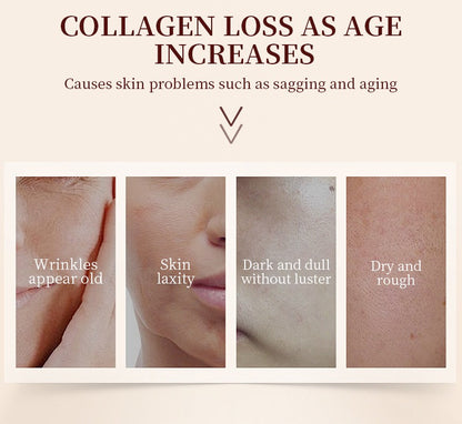 Bio Collagen Seaweed Hydrogel Sheet Mask Overnight Anti-Aging Hydrating Moisturizer Vegan Gold Stamping Private Label OEM Jumbo
