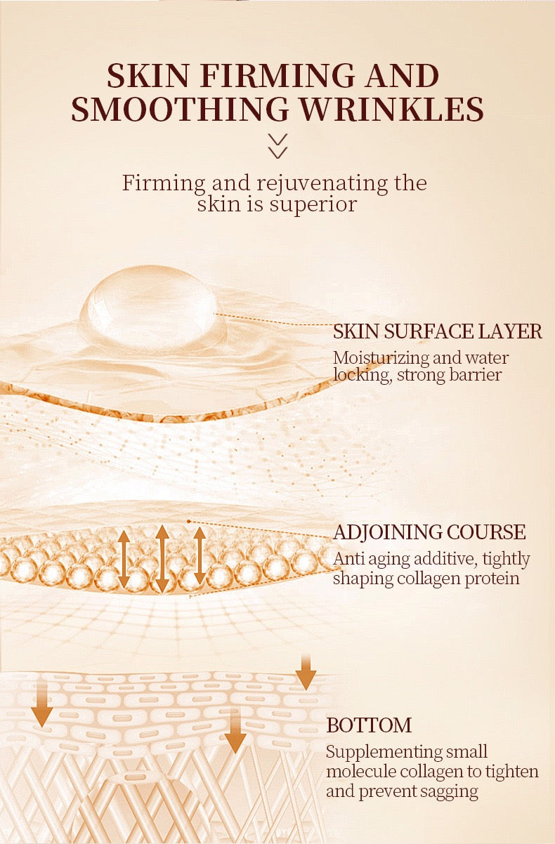 Bio Collagen Seaweed Hydrogel Sheet Mask Overnight Anti-Aging Hydrating Moisturizer Vegan Gold Stamping Private Label OEM Jumbo